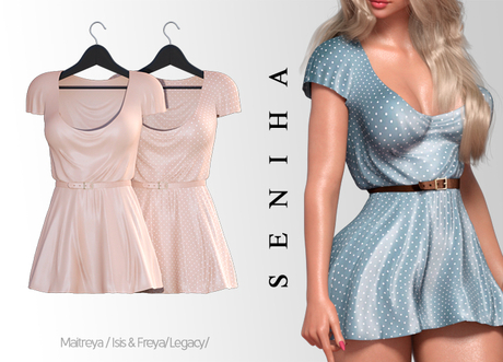 Second Life Marketplace - Seniha. Elvira Dress // Nude